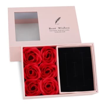 mejores cajas rosas preservadas baratas