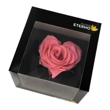 mejores cajas rosas preservadas corazon 