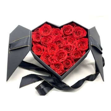 mejores cajas corazon rosas preservadas rojas comprar