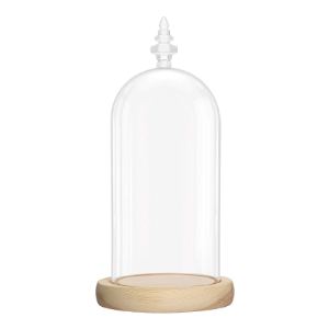 campana cristal decorativa-26-cm
